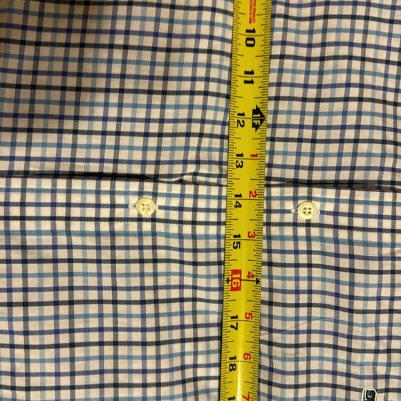 Vineyard Vines By Shep & Ian Size XL Classic Fit Whale Shirt Blue and White cks - Picture 13 of 14